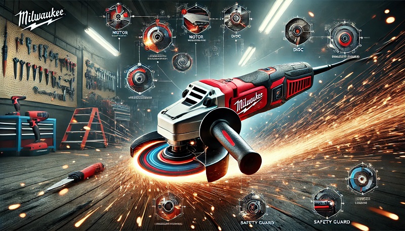 Milwaukee Angle Grinder